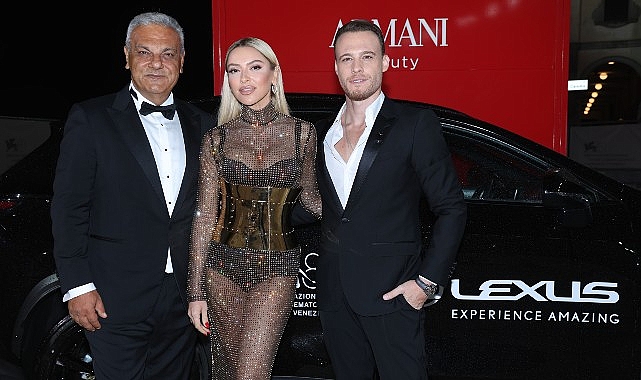 Lexus ile Venedik Sinema Şenliği’nde Hadise ve Kerem Bürsin Rüzgarı