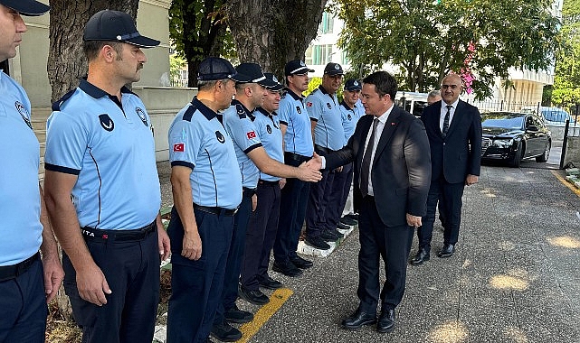 Lider Aydın Zabıta Haftası’nı kutladı