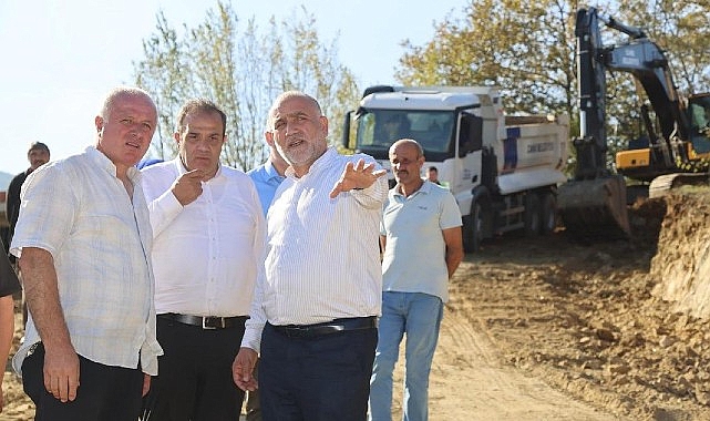 Lider İbrahim Sandıkçı’dan Dronla Denetim