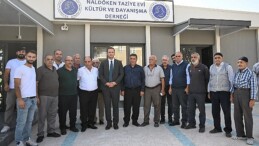 Lider Ömer Eşki Naldöken sakinleriyle buluştu