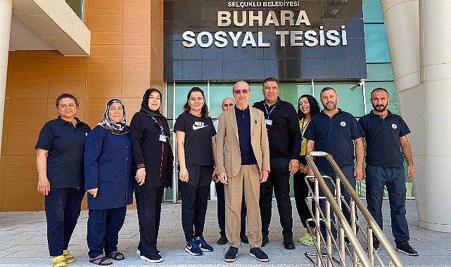 Lider Pekyatırmacı Buhara Toplumsal Tesisi’ni ziyaret etti