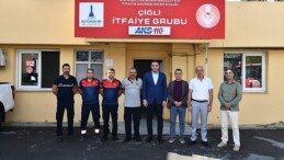 Lider Yıldız’dan Çiğli İtfaiyesine Manalı Ziyaret