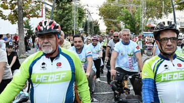 Lüleburgaz Bisiklet Şenliği tamamlandı
