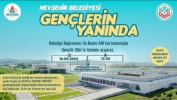 Nevşehir Belediyesi tarafından Nevşehir Hacı Bektaş Veli Üniversitesi Yerleşkesi içerisinde oluşturulan Nevşehir Belediyesi Gençlik Ofisi, 16 Eylül 2024 Pazartesi günü açılacak.