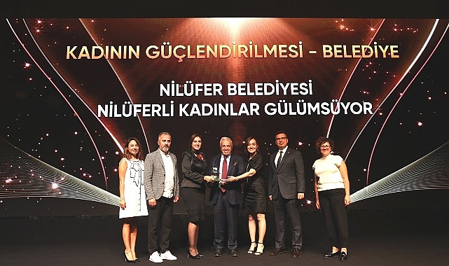 Nilüfer Belediyesi’ne sürdürülebilirlik mükafatı