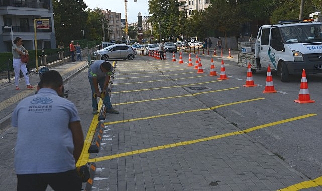 Nilüfer’de sokaklar çocuklar için dönüşüyor