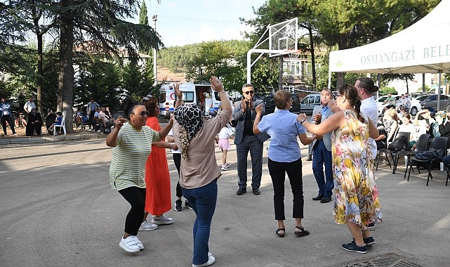 Osmangazi’nin köylerinde cümbüş dolu program