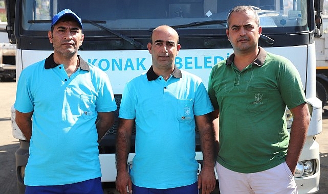 Paklık emekçileri buldukları para dolu çantayı polise teslim etti