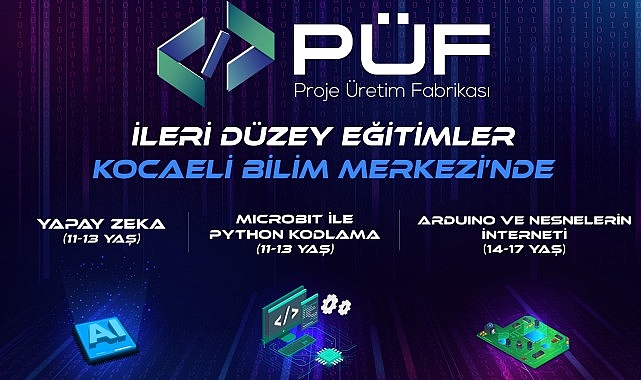 Proje Üretim Merkezi’nde imtihan vakti