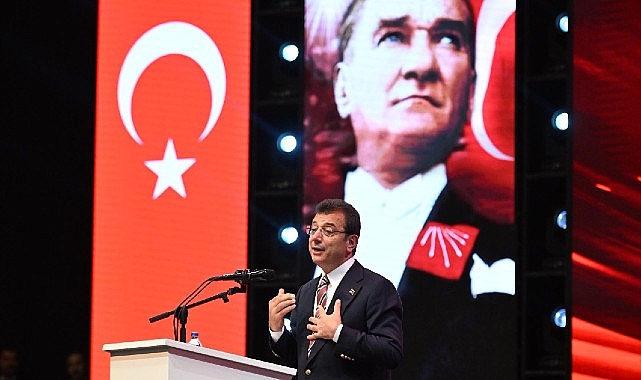 TBB ve İBB Başkanı Ekrem İmamoğlu, CHP 20. Fevkalâde Kurultay Oturumu’nun ikinci gününde konuştu
