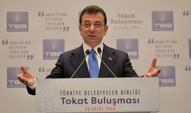 TBB ve İBB Başkanı Ekrem İmamoğlu, Tokat’ta sivil toplum kuruluşları üyeleri ve kanaat liderleri buluşmasında konuştu