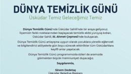 Üsküdar’da “Dünya Paklık Günü” aktiflikleri düzenlenecek