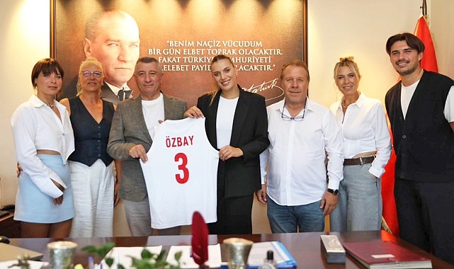 Voleybolun yıldızı Güzelbahçe’de idman yapacak