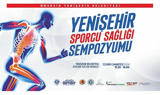 Yenişehir Belediyesi sportmen sıhhati sempozyumu düzenliyor