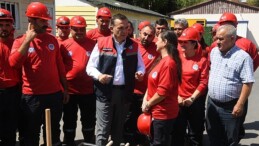 Yenişehir Belediyesi zelzele tatbikatına katıldı