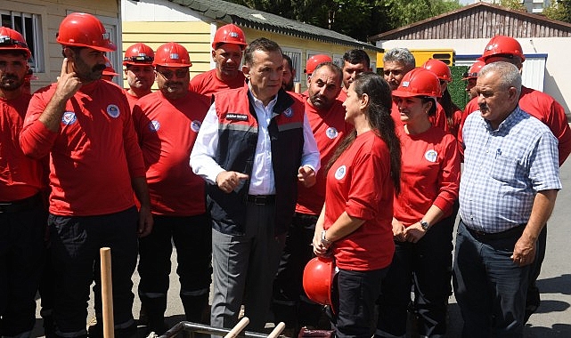 Yenişehir Belediyesi zelzele tatbikatına katıldı