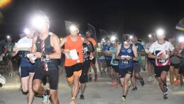 10. Milletlerarası Kemer Oryantiring Şenliği’nin gece etabı koşuldu