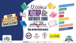 12. Çorlu Kitap ve Kırtasiye Fuarı Kapılarını Açıyor