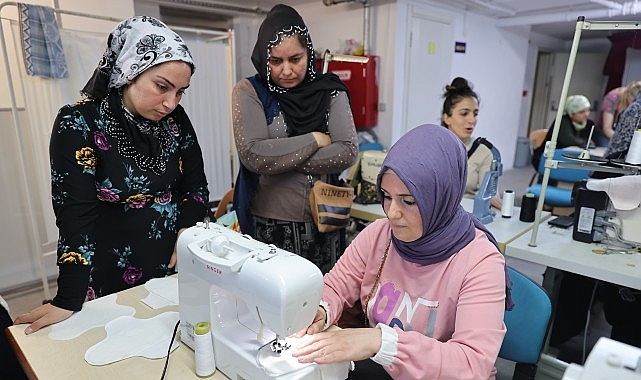 “Adettendir Üretiyoruz” atölyesi Konaklı bayanlarla buluştu
