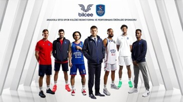 Anadolu Efes’in yeni dönem formaları Basketbol Gelişim Merkezi’nde Bilcee standında taraftarlarla buluşacak