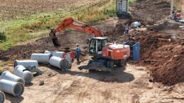 ASKİ tarafından Aydın Şehir Hastanesi için başlatılan çalışma devam ediyor.