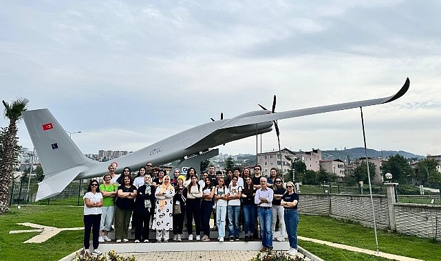 Avrupalı Öğrenciler Canik Özdemir Bayraktar Keşif Yerleşkesi’ne Hayran Kaldı