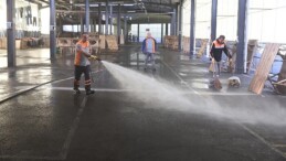Bakırköylü Vatandaşlar Tertemiz Alanlarda Alışveriş Yapıyor