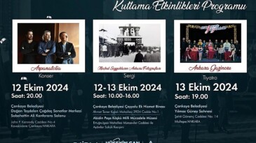 Başkent’in 101. Yılı Çankaya’da Etkinliklerle Kutlanacak