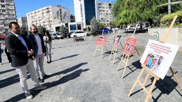 Bornova’da yoksullukla uğraş için farkındalık standı