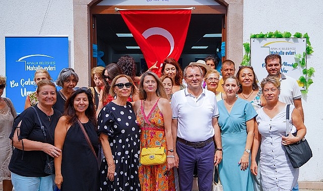 Bu çatının altında umut var… Mahalle konutlarında kurslar devam ediyor.