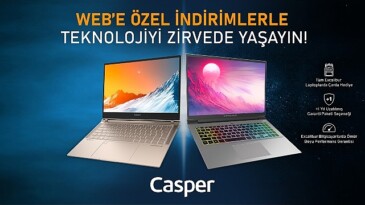 Casper’dan Oyun Tutkunları ve Profesyoneller İçin Web’e Özel Ayrıcalıklı Avantajlar!