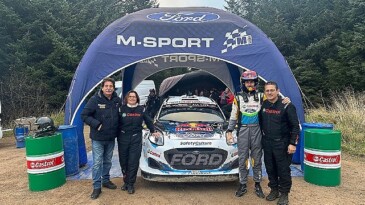 Castrol Ford Team Türkiye Pilotu Ali Türkkan Yeni Kuşak WRC Aracını Test Eden Birinci Türk Pilot Oldu