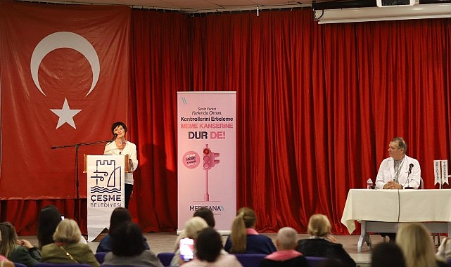 Çeşme’de Göğüs Kanseri Farkındalığına dikkat çekildi