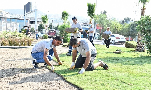 Çiğli Belediyesi’nden Yeşillendirme Atağı