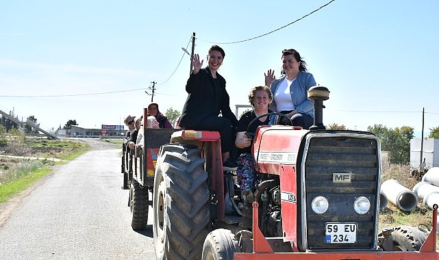 Dünya Bayan Çiftçiler Günü’nde Ahi Cihan Mahallesi’nde manalı buluşma.