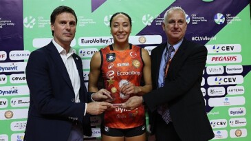 Eczacıbaşı Dynavit, CEV Şampiyonlar Ligi Birinci Maçını Sırbistan Temsilcileri Yakından Takip Etti