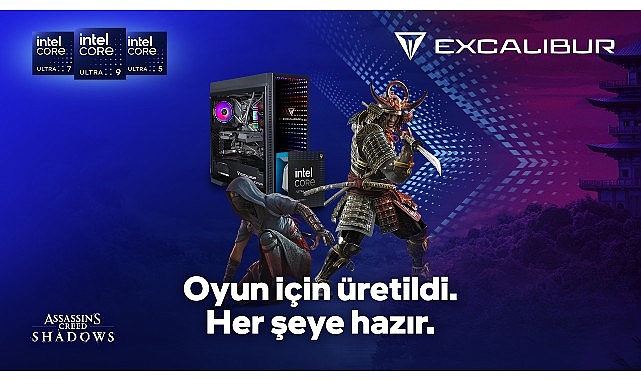 Intel’in En Yeni ve Güçlü İşlemcisiyle Yenilenen Excalibur E750 Düşük Güç Tüketimiyle Üstün Performans Sağlıyor