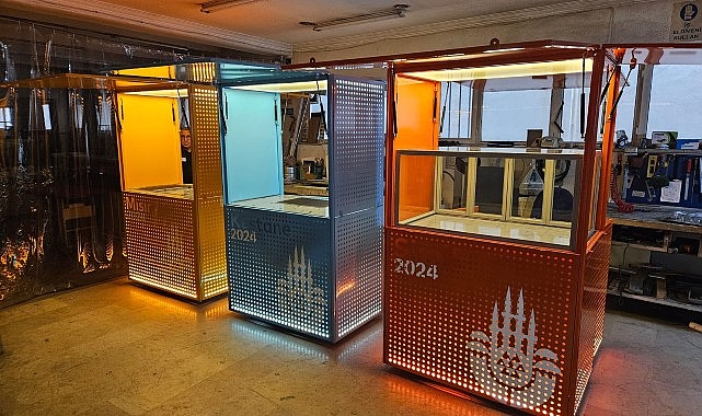 İstanbul’un simit otomobillerine yeni tasarım.