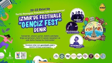 İzmir’de gençlik ve yaratıcılık rüzgarı estirecek Gençİz Fest başlıyor