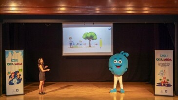 İZSU Okullarda projesi ile anaokulu öğrencilerine su krizine karşı farkındalık eğitimi