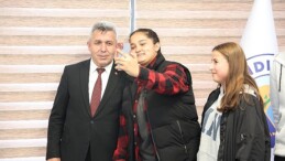 Kandıra Şehit Yavuz Sonat Hoş Mesleksel ve Teknik Anadolu Lisesi Öğrencilerinden Lider Ölmez’e Ziyaret
