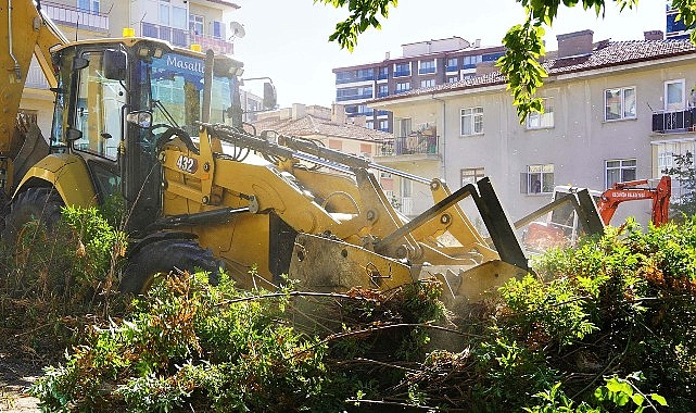 Keçiören’de mıntıka paklığı.