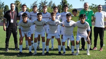 Kemer Belediye Spor meskeninde galip geldi