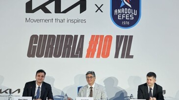 Kia ve Anadolu Efes Spor Kulübü 10. yılda da birlikte