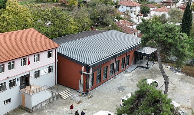 Kızderbent’teki çok emelli salonun yüzde 95’i tamam