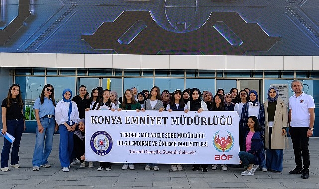 Konya Büyükşehir ve Vilayet Emniyet Müdürlüğü’nden Gençler İçin Ortak Çalışma