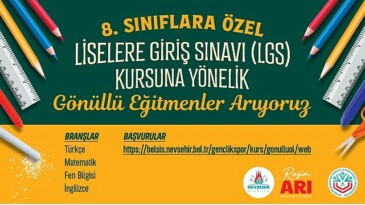 LGS kursları için istekli eğitmen müracaatları başladı
