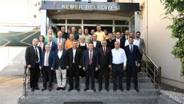 Lider Böcek Kemer ve Kumluca’yı ziyaret etti
