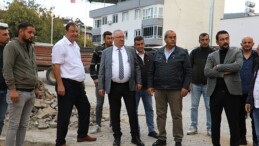 Lider Ertaş, Alanda Çalışmaları Takip Etti