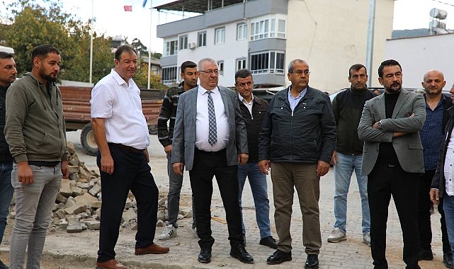 Lider Ertaş, Alanda Çalışmaları Takip Etti